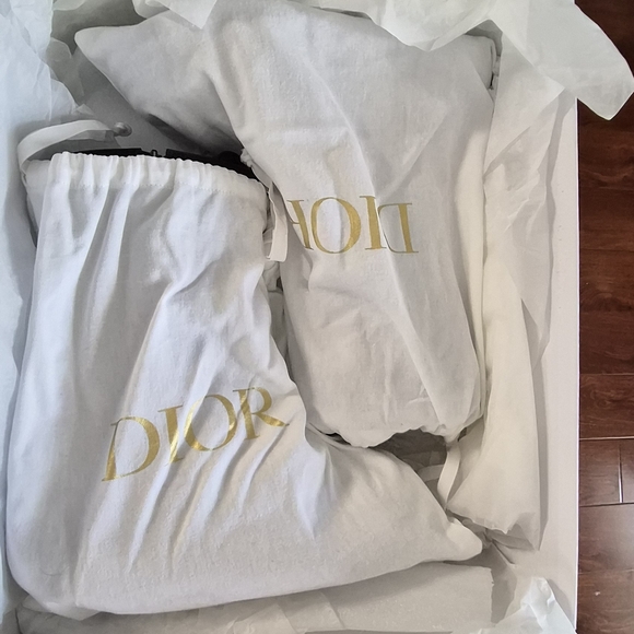 Dior Black Ankle Boots with Silver Buckles - Picture 11 of 13